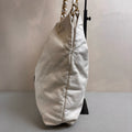 98 New CHANEL 22Bag Drawstring Closure Extra Large Capacity Chain Bag with Coin Chip Size: 30 x 30
