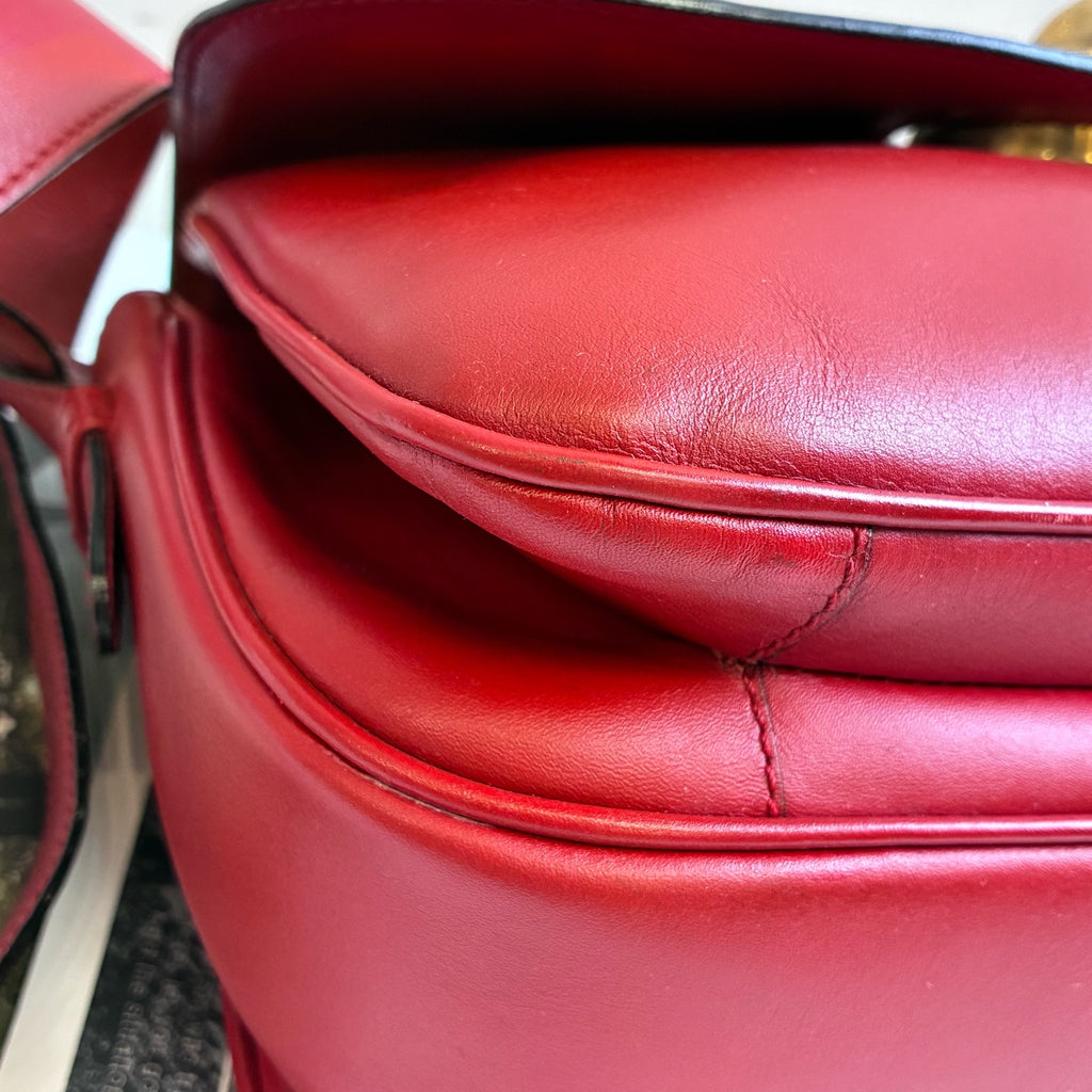 CELINE Vintage Crossbody Bag Classic Box Fashion Tofu Square Bag Shoulder Bag Second Hand 99% New