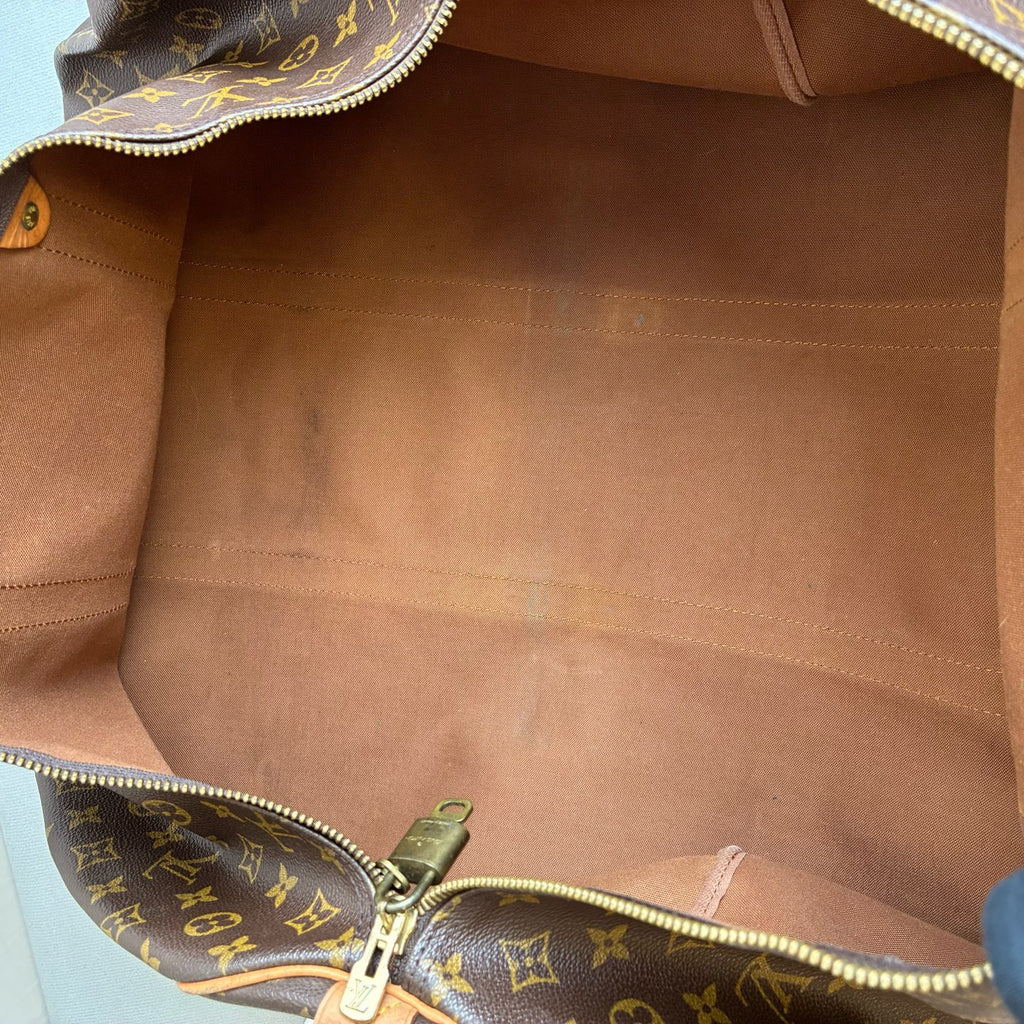 LV Louis Vuitton Keepall 55 Monogram Canvas Travel Bag 1991 60x27x34cm