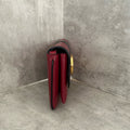 Gucci Burgundy and Black Small Arli Shoulder Bag