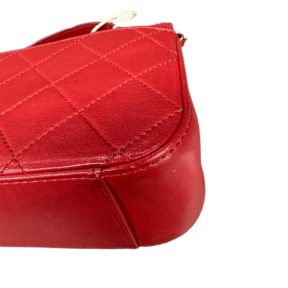Chanel 19 Bag Red with Gold Hardware Lambskin Messenger Handbag Crossbody Bag 28 Opening with Card and Receipt