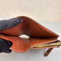 Louis Vuitton Monogram Viennois Double Fold Wallet Coated Canvas and Leather