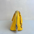LV/Louis Vuitton Yellow Ripple Leather Shell BB Size 24*17.5 Year 2013 98% new One lock with two keys