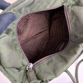 Prada Tote Parachute Tote Bag Shoulder Bag 99% New Size 29*8.5*26 Dark Green Nylon Material