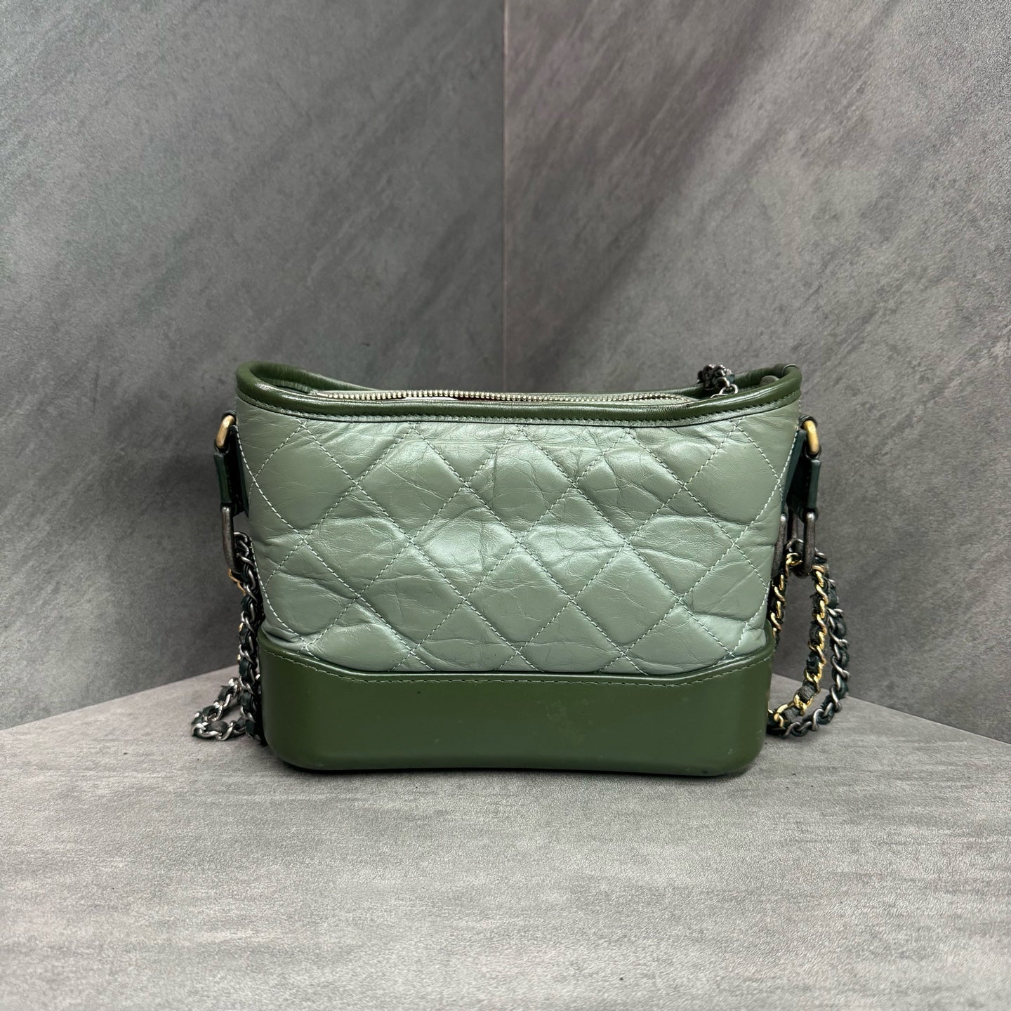 Chanel Small Green Gabrielle Bag, 24 Series, In Stock at Great Price