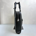Dior Homme Black Full Leather Briefcase 98% New Size 39×30