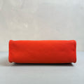 Hermès Herbag 31 H Frame, Hermès Orange Leather, 98% New, Size 31*25.
