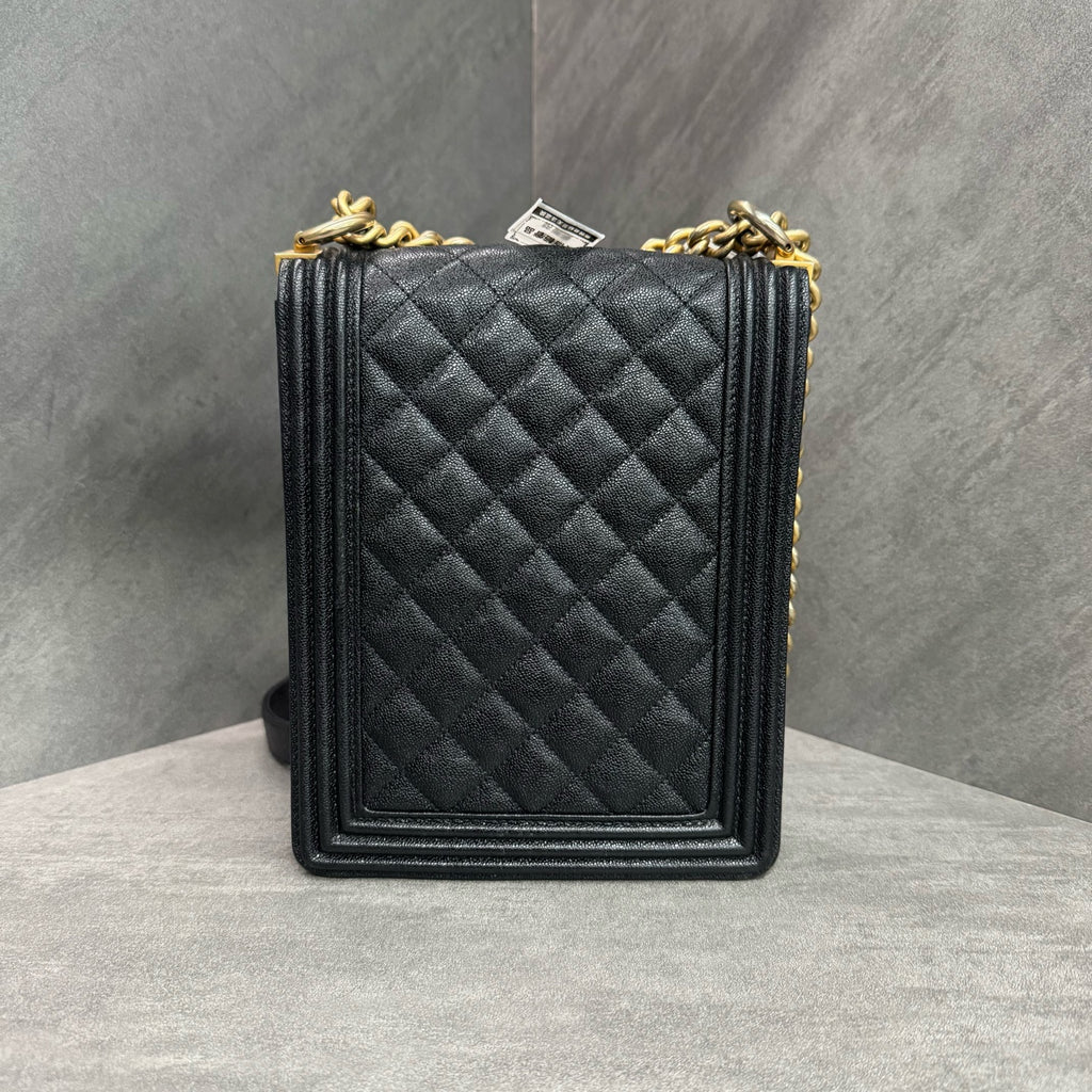 Chanel Vertical Leboy, Grained Calfskin, 28 Size, In Stock at Great Price