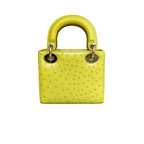 Dior Lady Dior Bag in Green with Three Compartments, 2021 Code