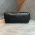 Chanel gst lychee cowhide black Gold 17K