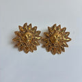 Chanel Lion Head Vintage Earrings 99% New Size 4.5*4.5