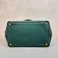 Prada Small Green Denim Beach Bag 98% New Size 34*20
