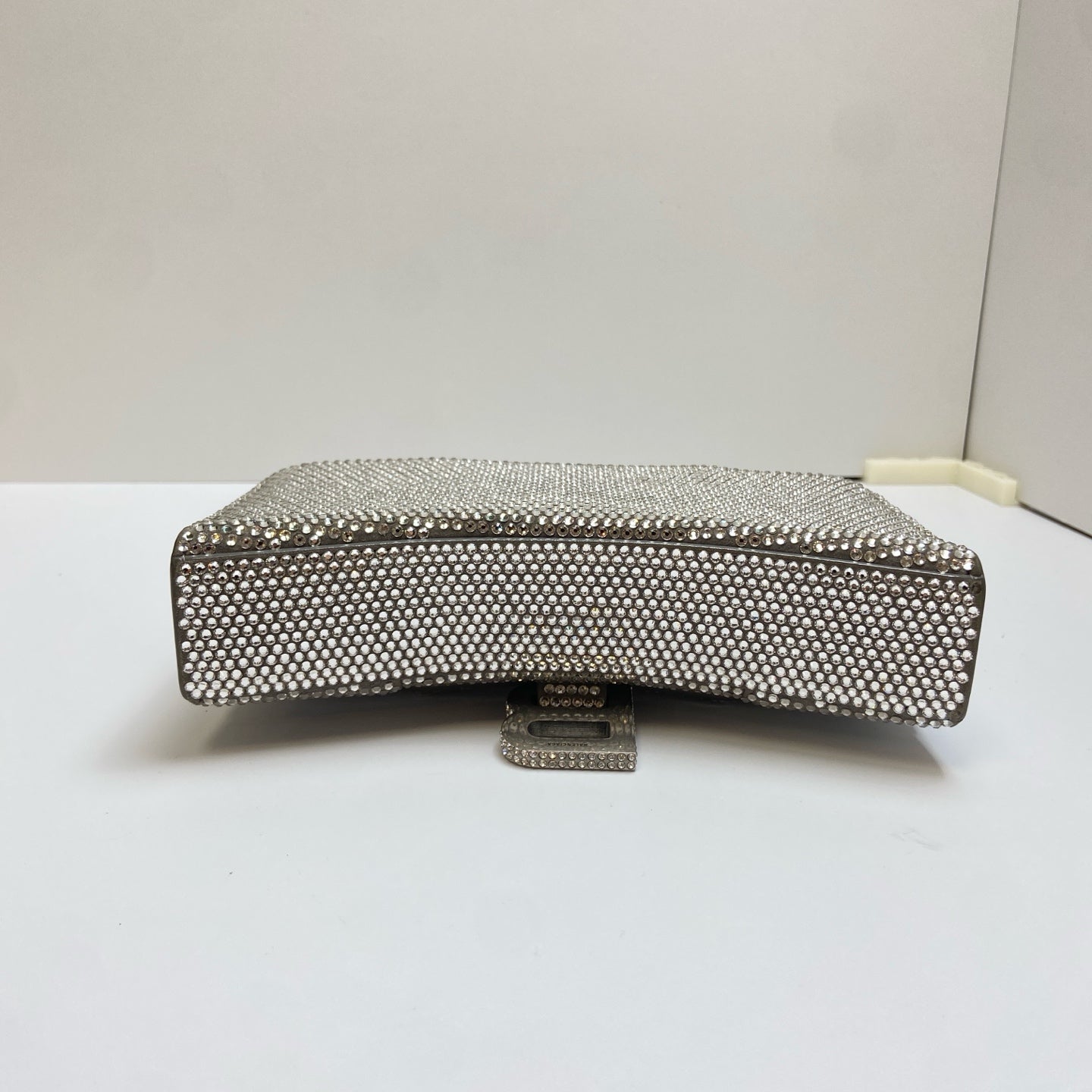 Balenciaga Hourglass Gem-Studded Shoulder Crossbody Bag   Accessories: Dust Bag   Retail Price: ¥30,000+