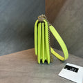 Chanel Leboy vertical light green 26-inch cassette ticket