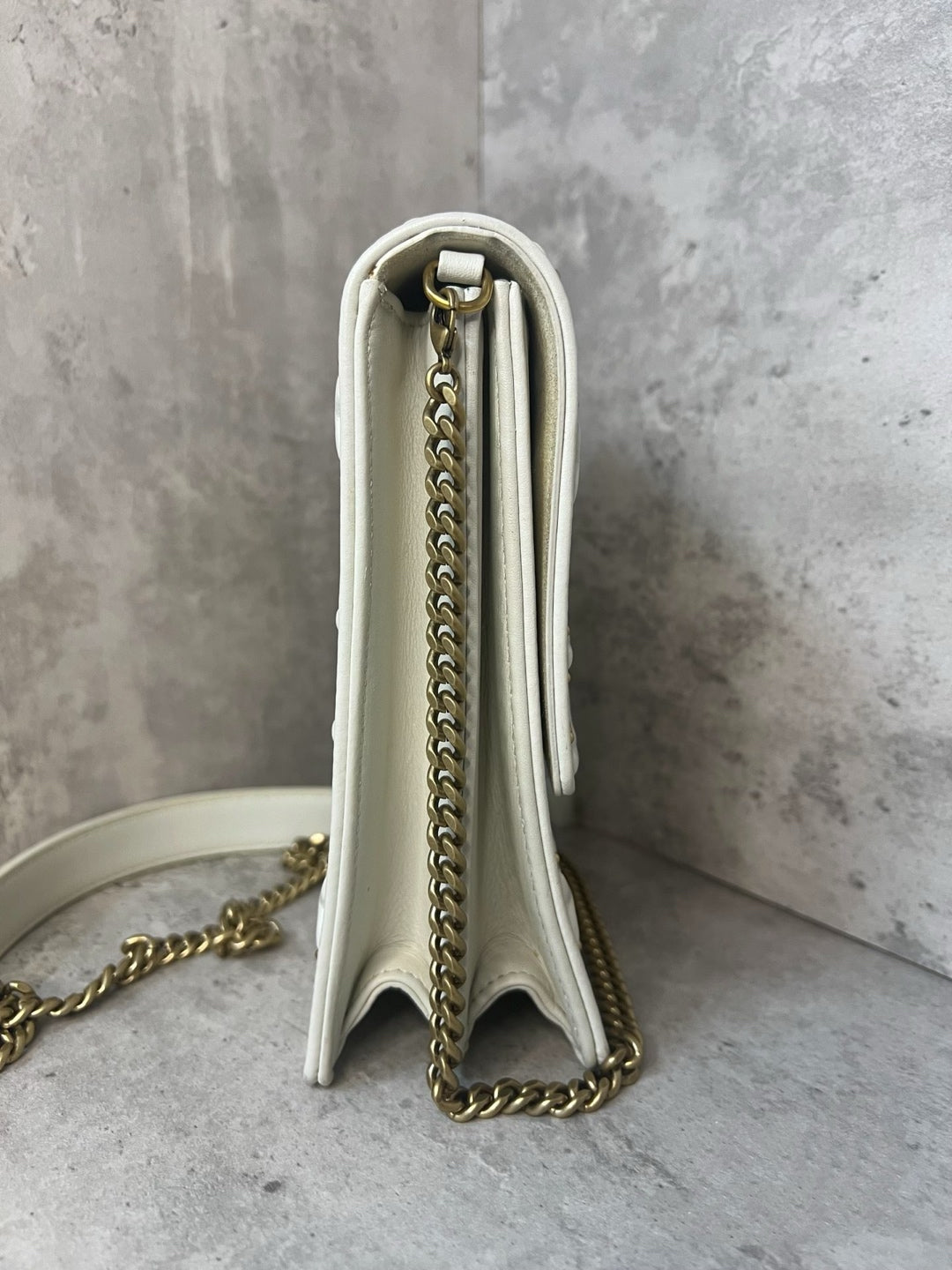 Dior Diorama Studded Cannage Metal Shield Phone Bag / Cigarette Case Bag, Size 11*16, Counter Price: 18500