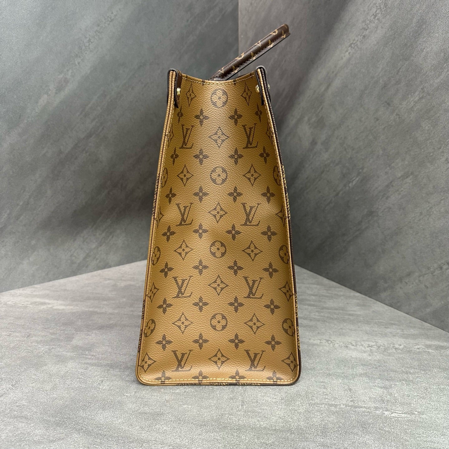 LV/Louis Vuitton OnTheGo Monogram Color-Block Tote Bag Large, with chip, dimensions 41×32×17.5cm