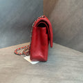 Chanel Medium Classic Flap Bag, Red Gold, Lambskin, Chain Strap, 20 Series