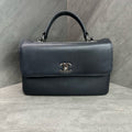 Chanel Trendy CC Medium Black Silver Chain Bag Smooth Calfskin 26 Open