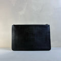 Fendi Like New Black Karl Lagerfeld Studded Clutch Bag Size 30*20cm