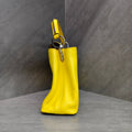 Louis Vuitton Capucines BB Yellow Leather with Snake Handle #LouisVui