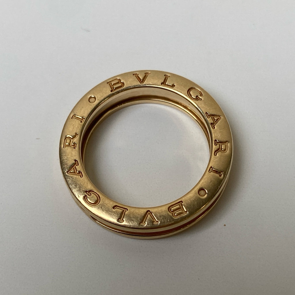 Bvlgari B.zero1 Ring 18K Rose Gold Size 51, 98% New, Single Ring