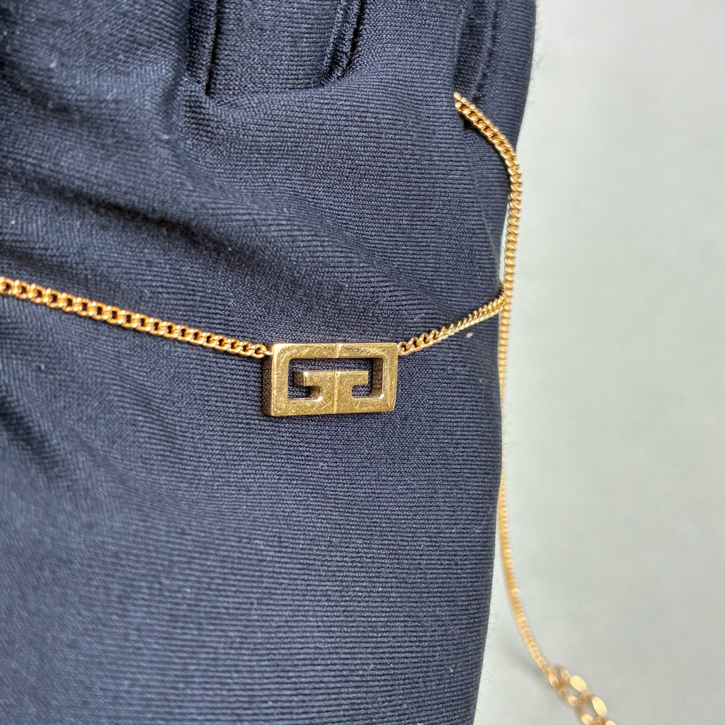 Givenchy Golden Necklace Italy 99% New