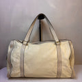 Gucci 98 New Women’s Bow White Boston Handbag Size 42*28