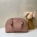 Burberry Lychee Grain Leather Shell Bag 99% New Size: 30*20 Old Pink Accessories: Dust Bag, Instruction Manual,