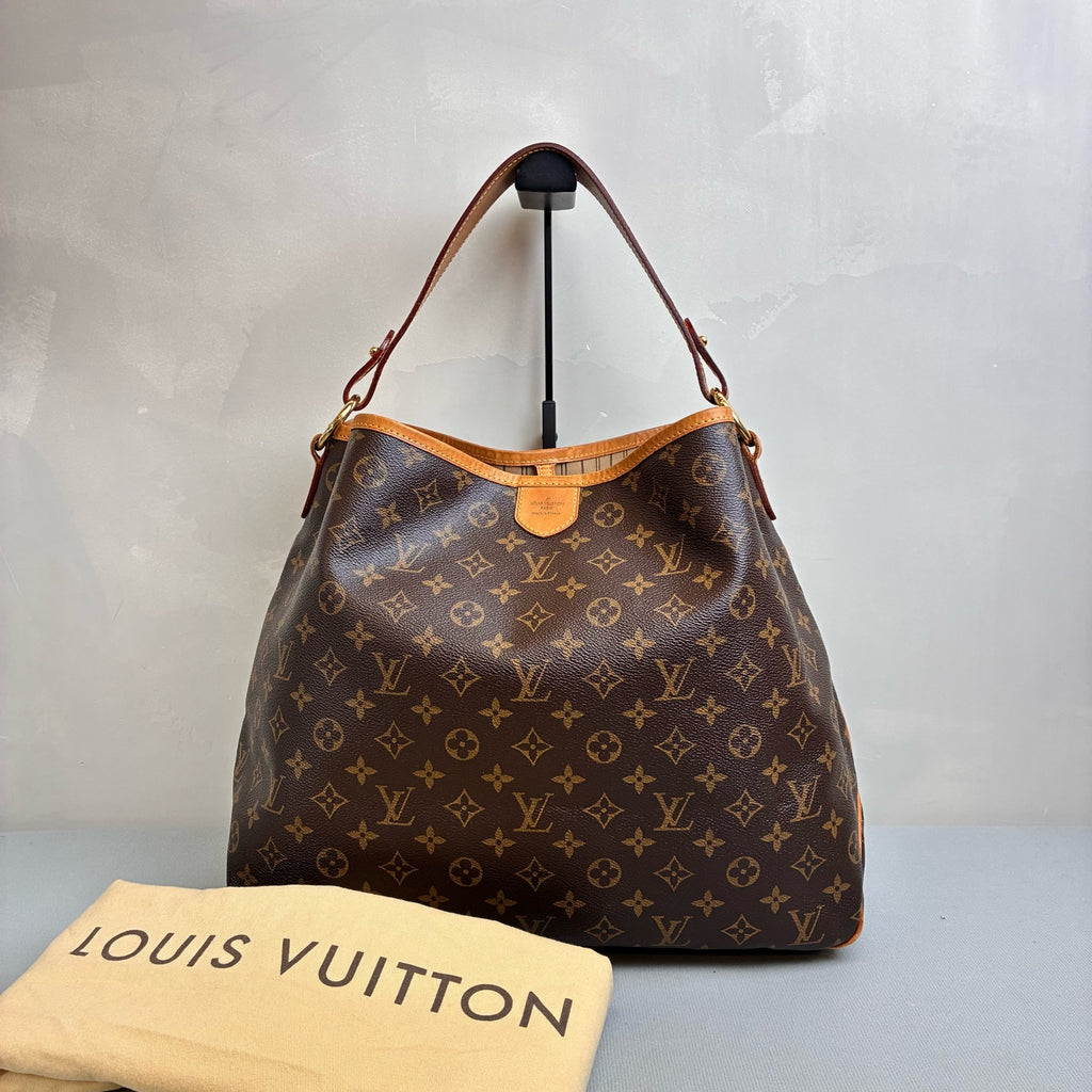 LV / Louis Vuitton Delightful Medium Monogram Shoulder Bag 99% New Size 38*32
