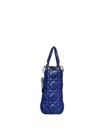 Dior Lady Dior Four Squares Blue Badge Shoulder Strap 17 Code