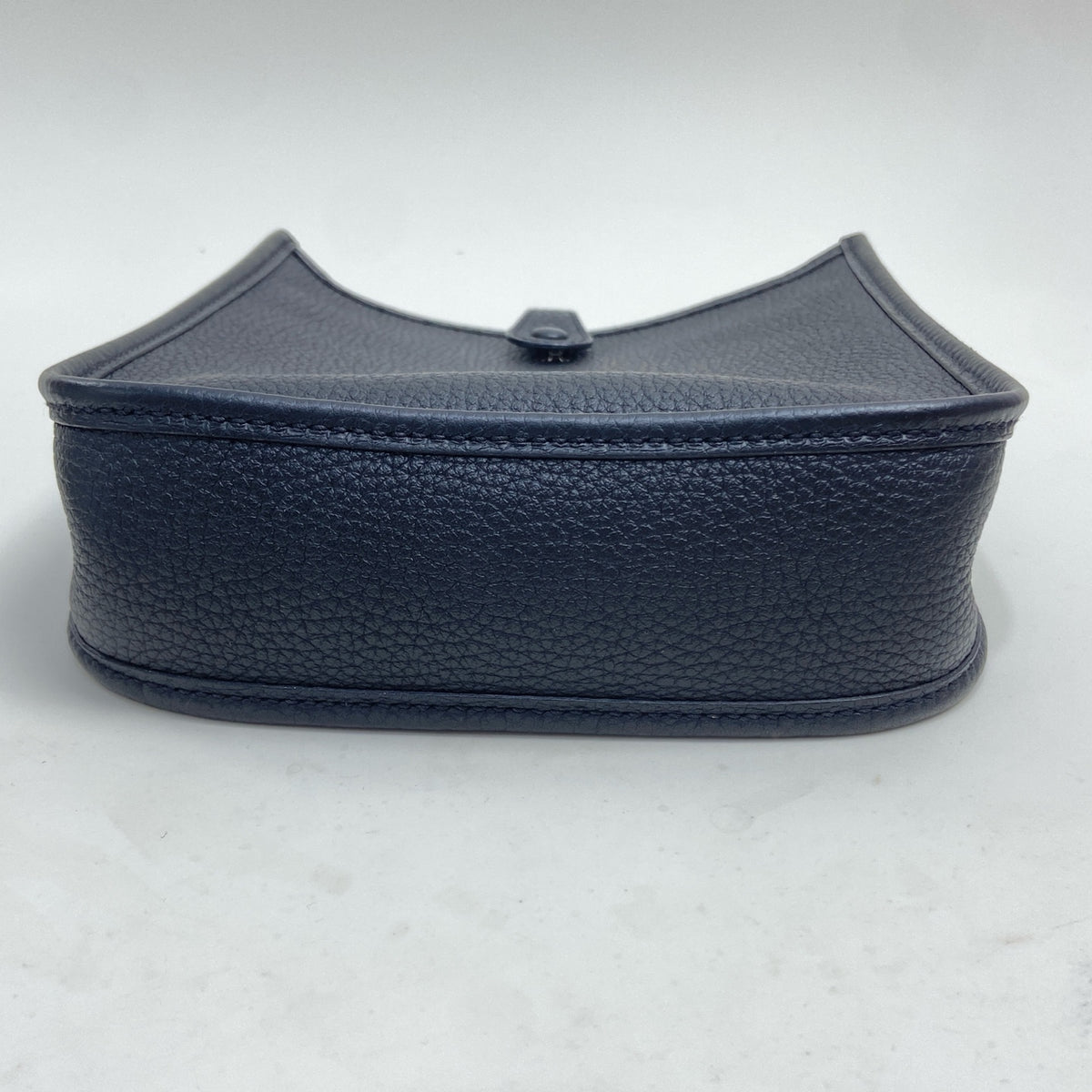 Hermes Black Silver Mini Evelyne 16 Shoulder Crossbody Bag with U Stamp
