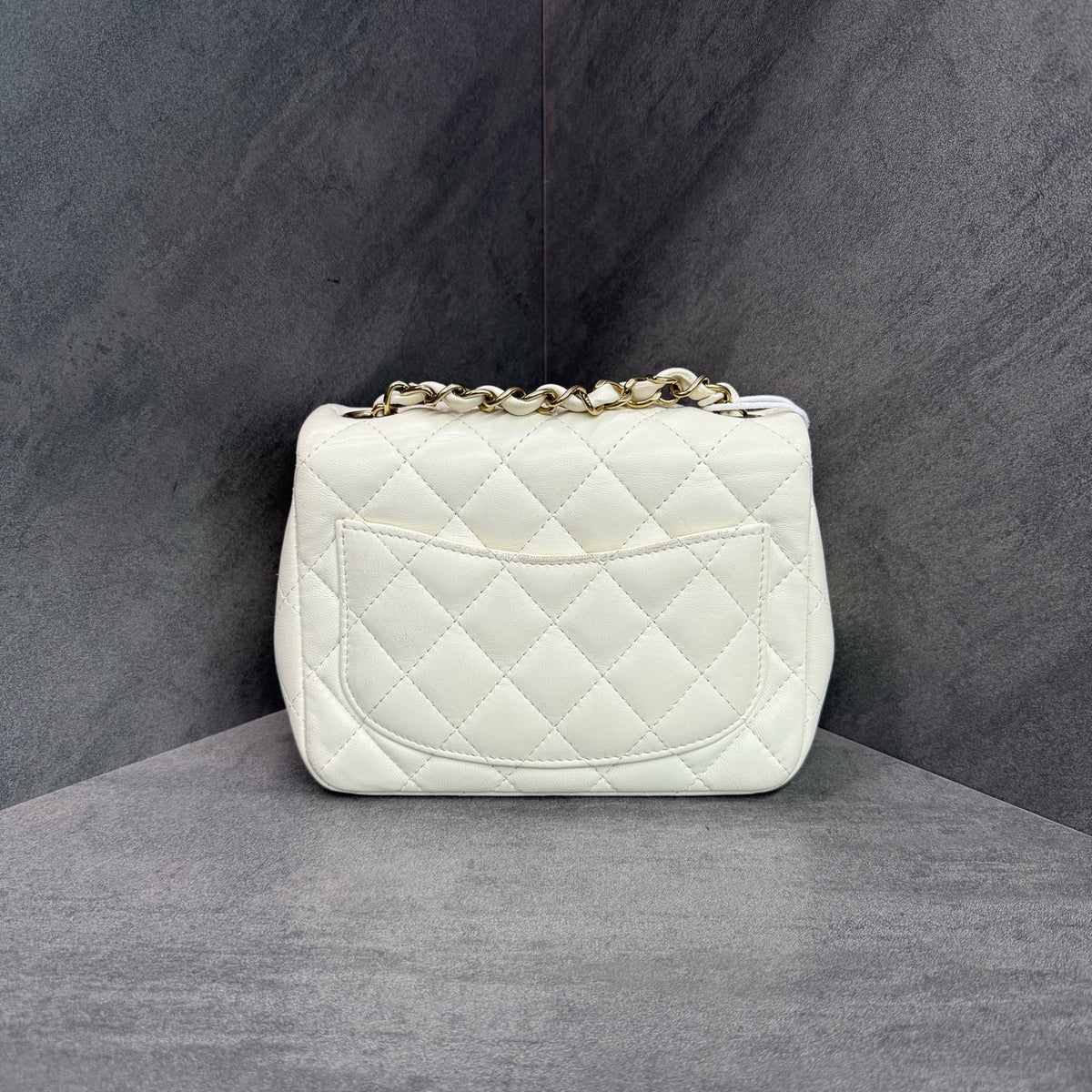 CHANEL Platinum Square Boy Chip Version