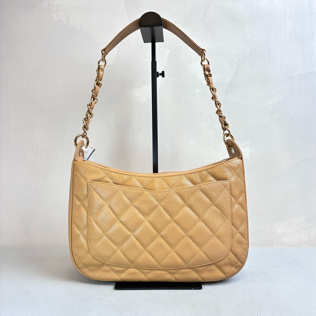 Chanel Hobo 99 New 10 Opening Jennie Style, Size 27×18: Identity Card Original Condition