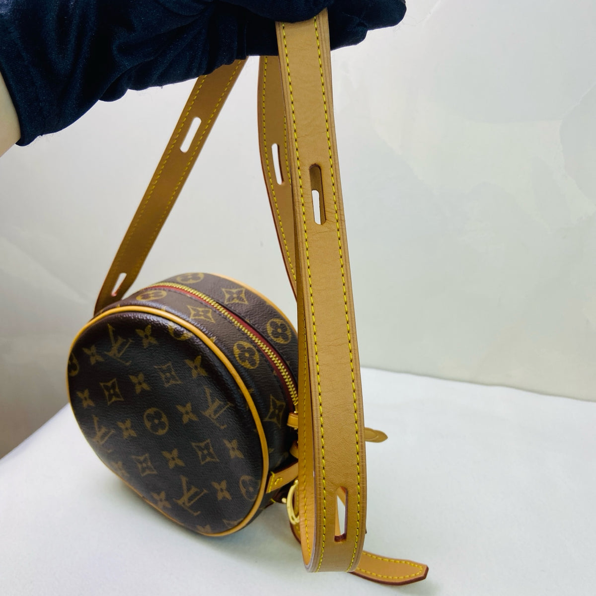 Louis Vuitton Monogram Small Soft Round Bag Shoulder Crossbody Bag