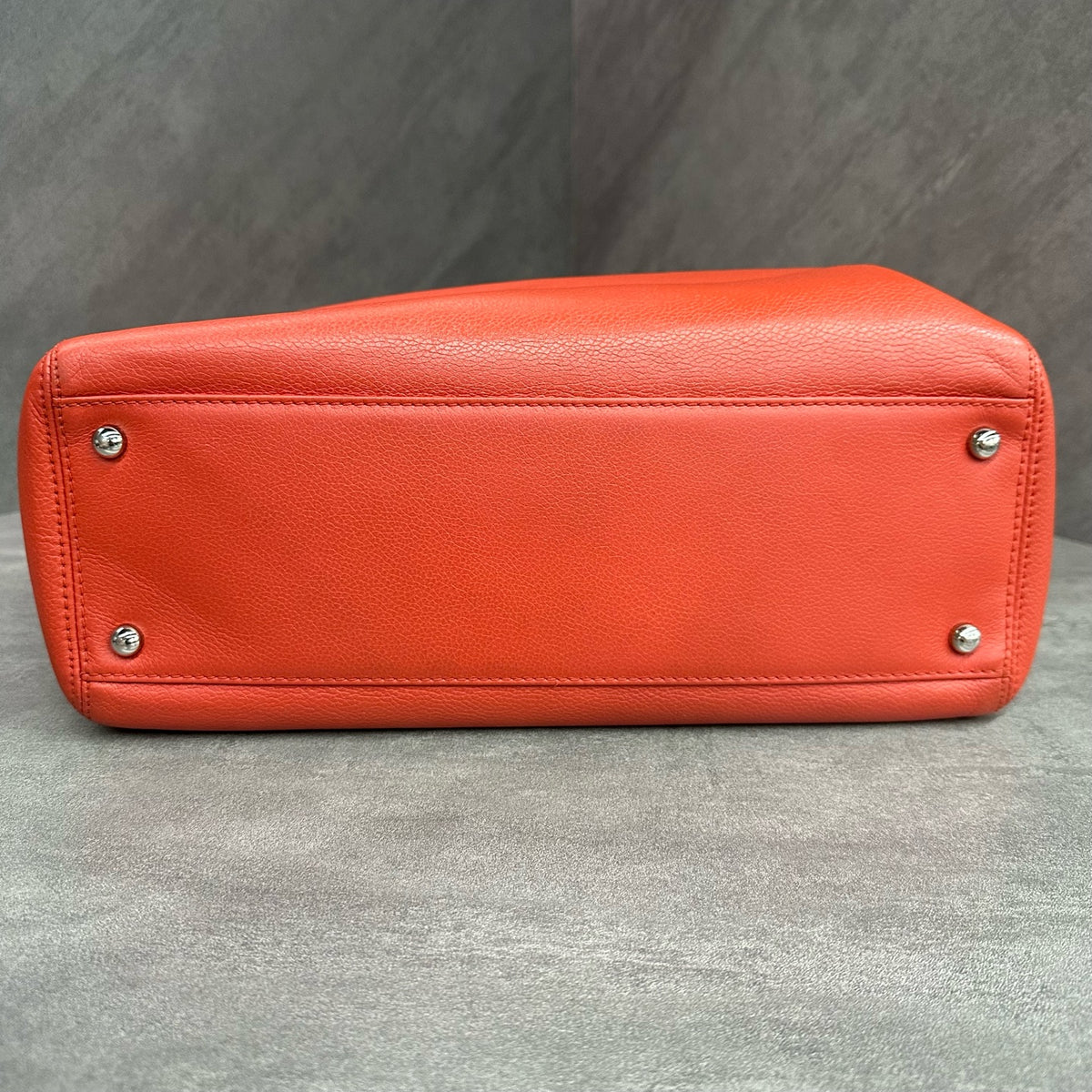Chanel Cerf Tote, Red Litchi Calfskin, Size 27