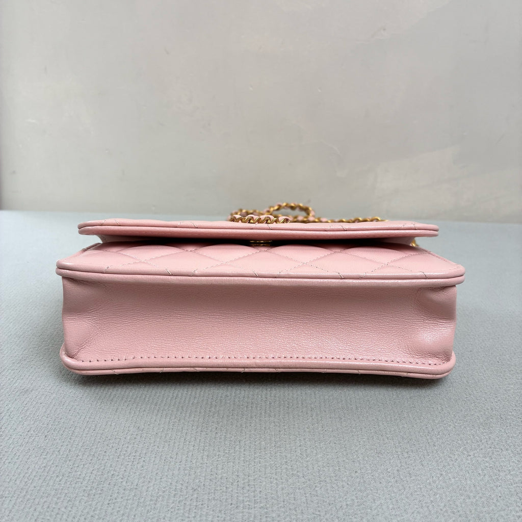 CHANEL WOC Handle Pink Chip Version