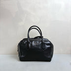 Prada Black Inside Blue Lining Small Top Handle Crossbody Bag