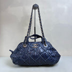Chanel 15 Series Chain Bag in Dark Blue