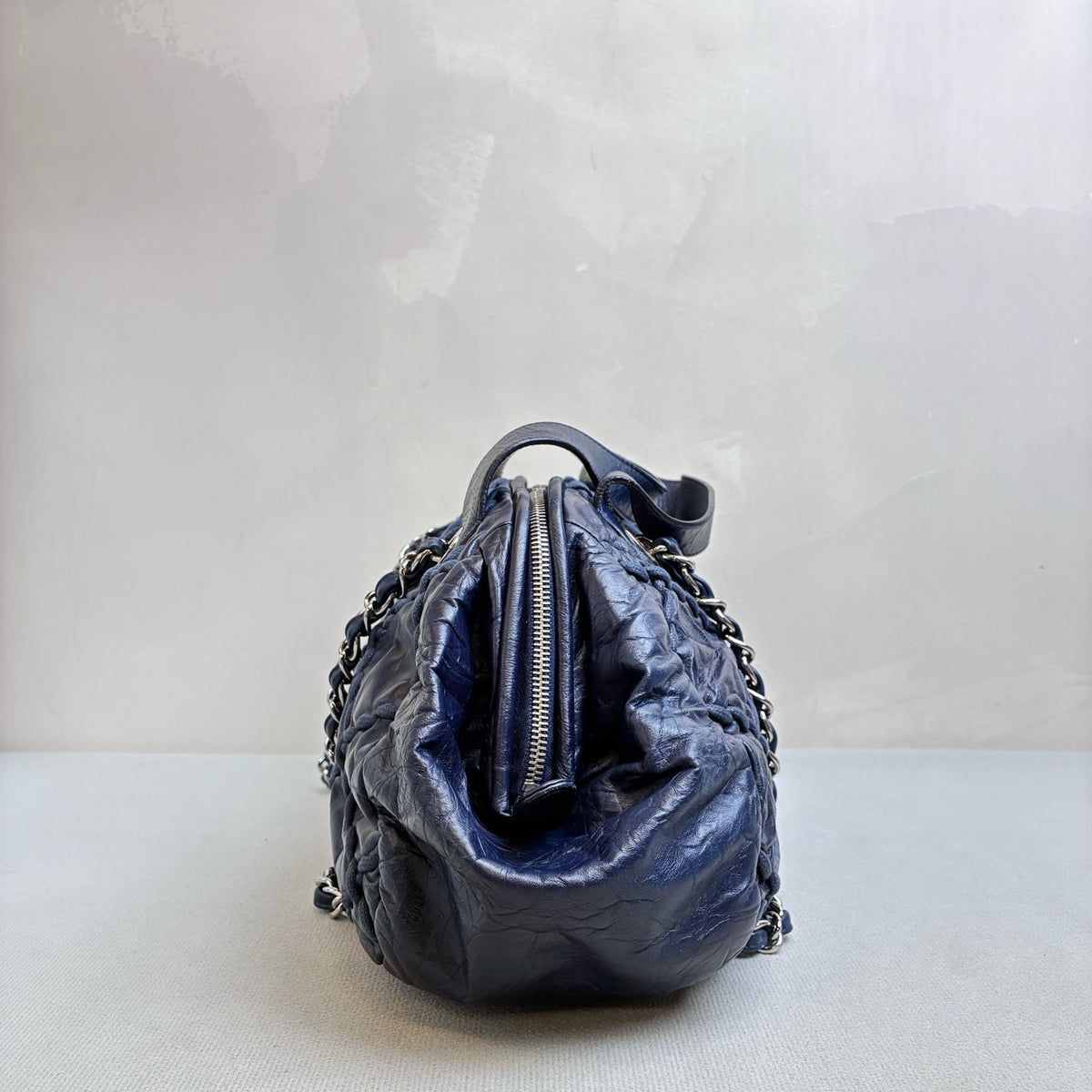 Chanel 15 Series Chain Bag in Dark Blue