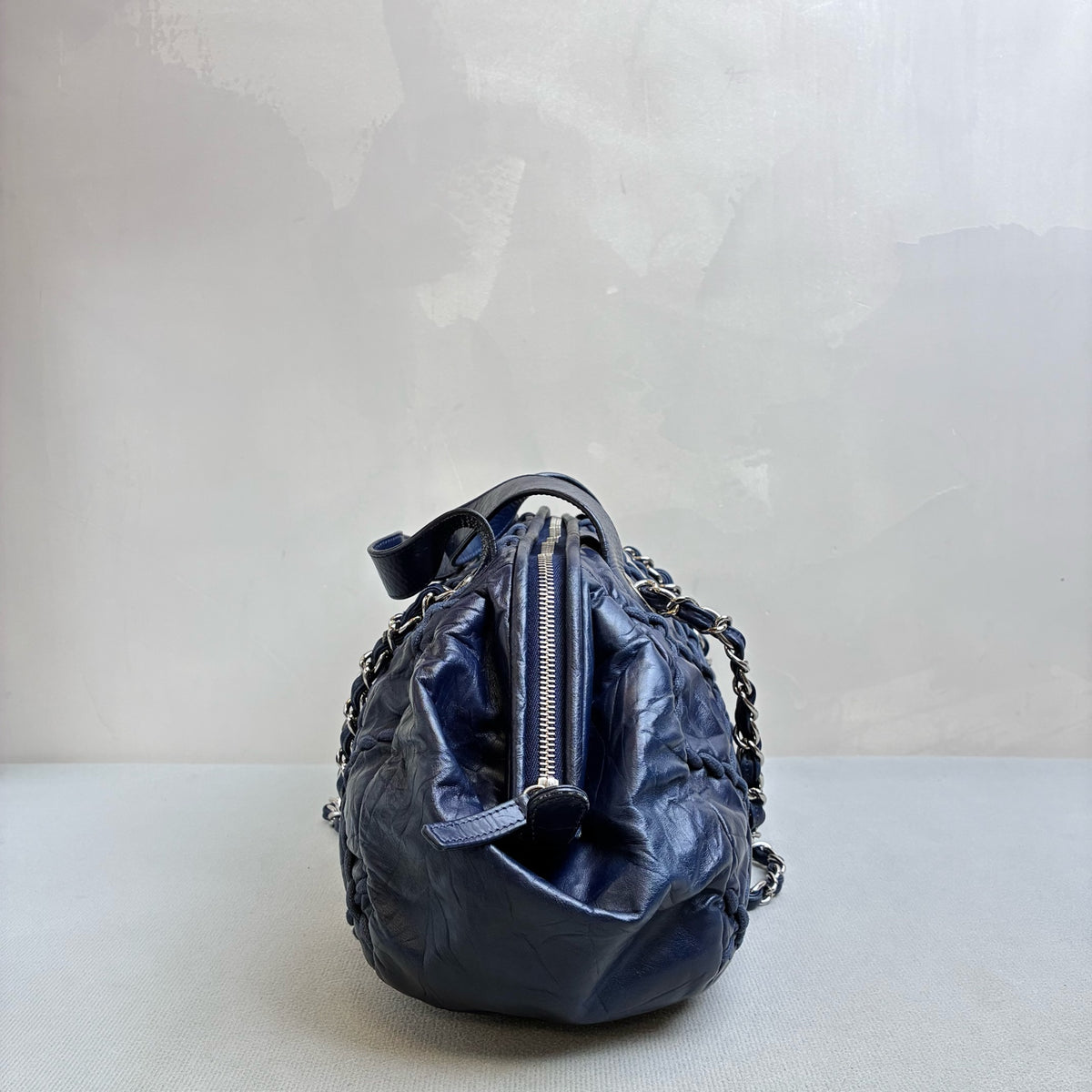 Chanel 15 Series Chain Bag in Dark Blue