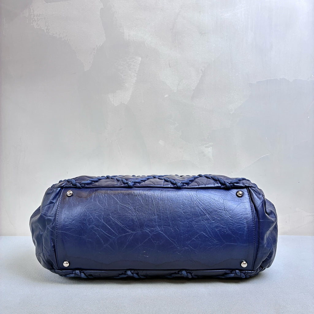 Chanel 15 Series Chain Bag in Dark Blue