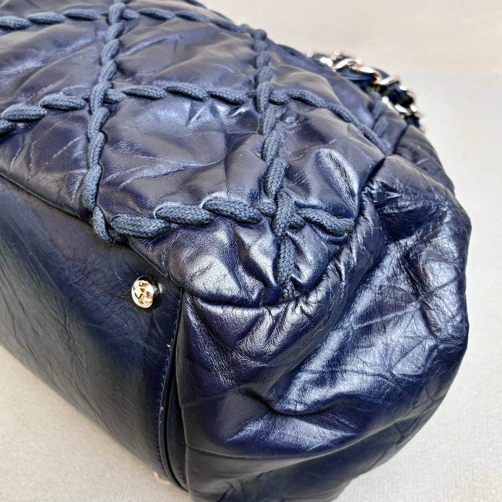 Chanel 15 Series Chain Bag in Dark Blue