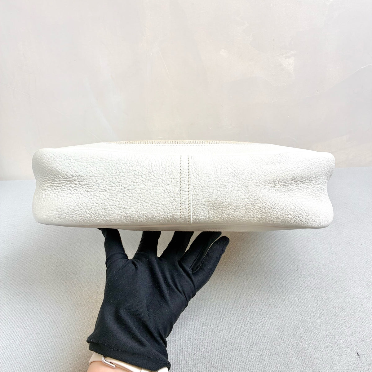 Hermes Trim Canvas and Leather Bag, Fresh and Super Spacious