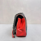 Chanel 17C Collection Seasonal Limited Edition Classic Flap Bag with Colorful Trims