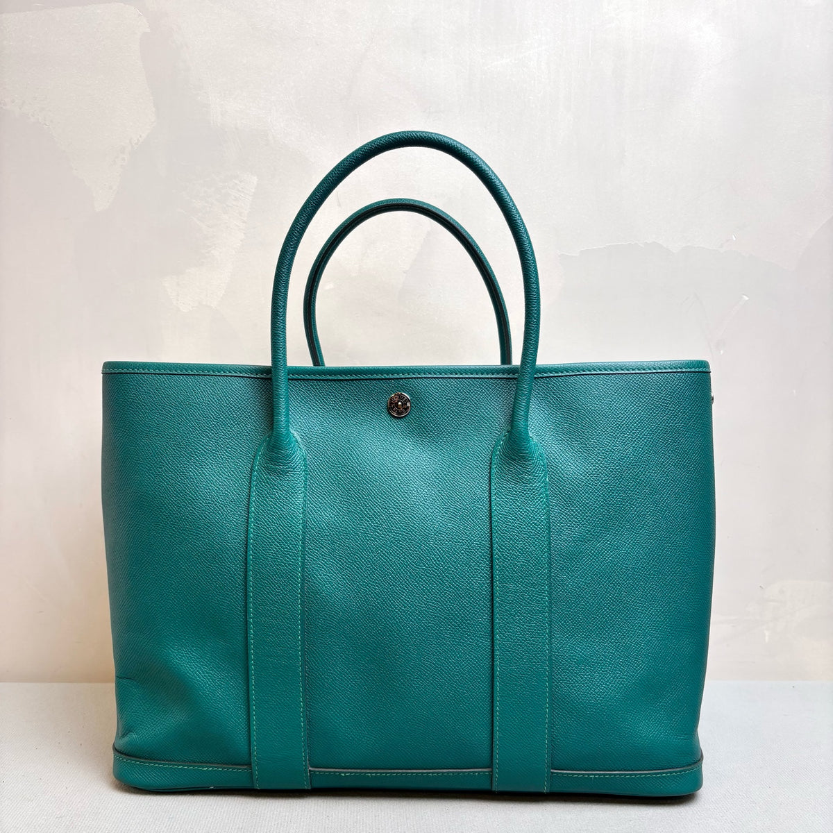 Hermes Garden Party Emerald Green