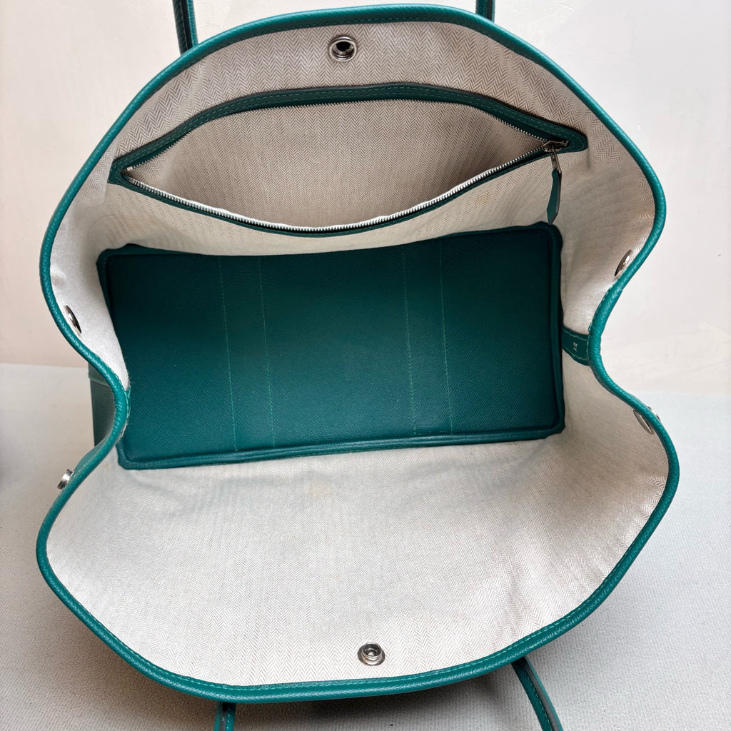 Hermes Garden Party Emerald Green