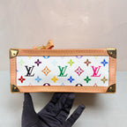 Louis Vuitton Takashi Murakami White Multicolor OnTheGo Small