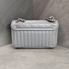 Gucci Marmont Grey Silver Hardware 036 Black Label