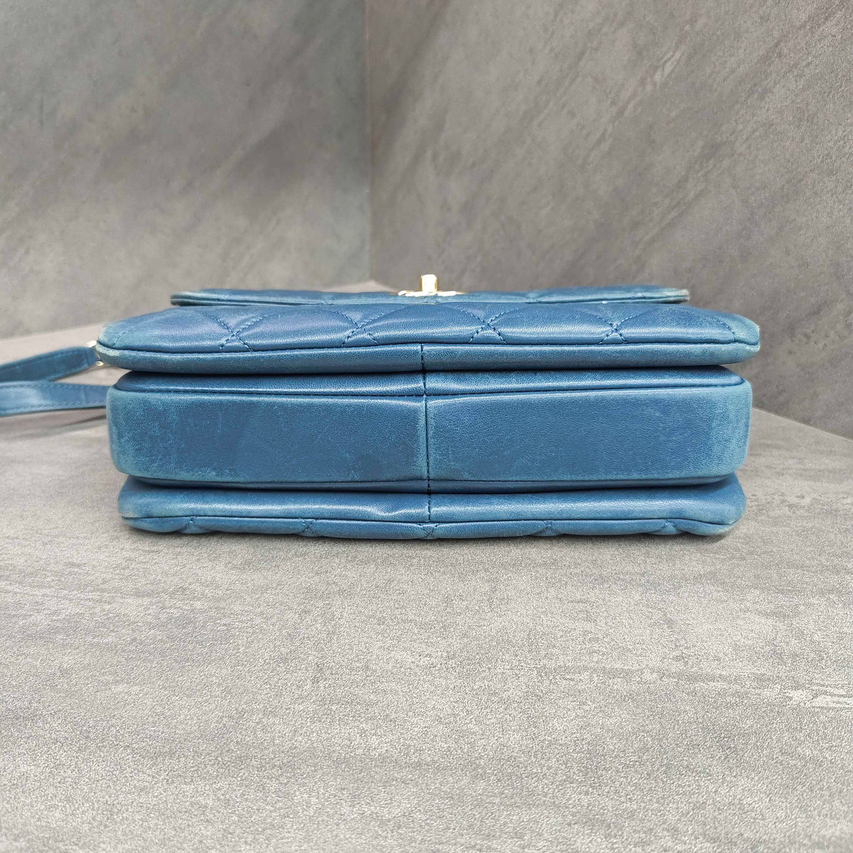 Chanel Trendy CC Blue with Gold Hardware 23xxxx
