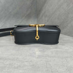 Hermes Della Elan Black Gold Hardware B Stamp